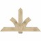 Ekena Millwork Redmond Rough Sawn Timber Gable Bracket, Douglas Fir, 60"W x 35"H x 6"D x 6"F, 14/12 Pitch GBW060X35X0606RED00RDF - alternate 1